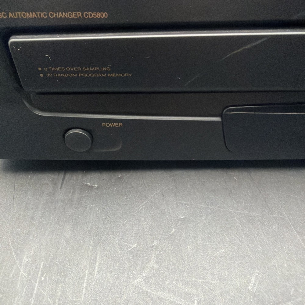 Symphonic CD5800 5 Compact Disc Automatic Changer - Tested