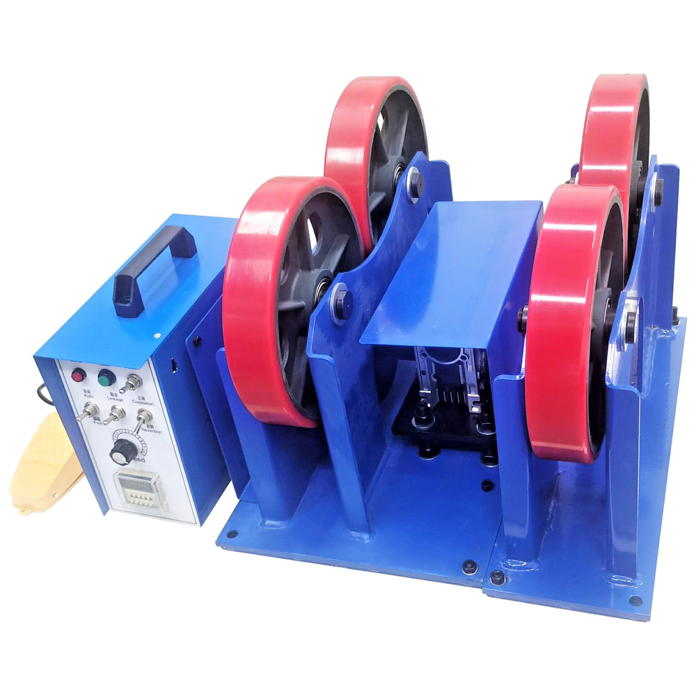 1Ton Welding Turning Rollers Time Control suit 0.8''~31.5'' Pipe Weld Positioner