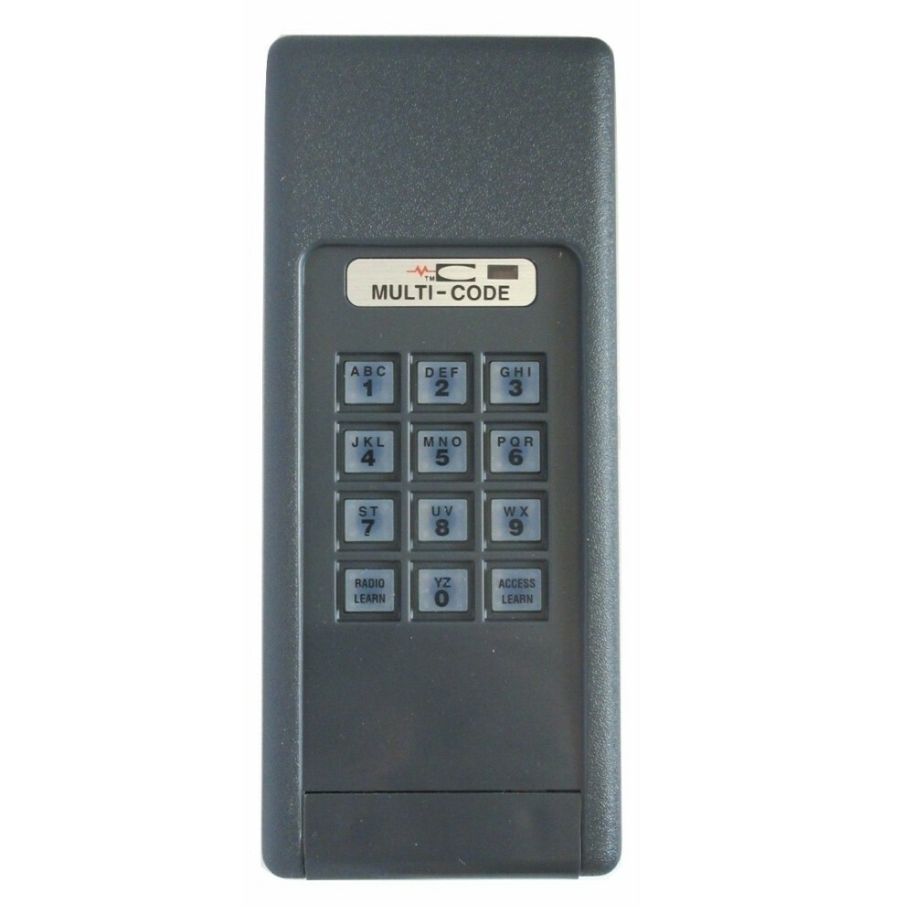 Multi-Code 4200 Wireless Gate Garage Door Opener Keypad Linear MCS420001 300MHz