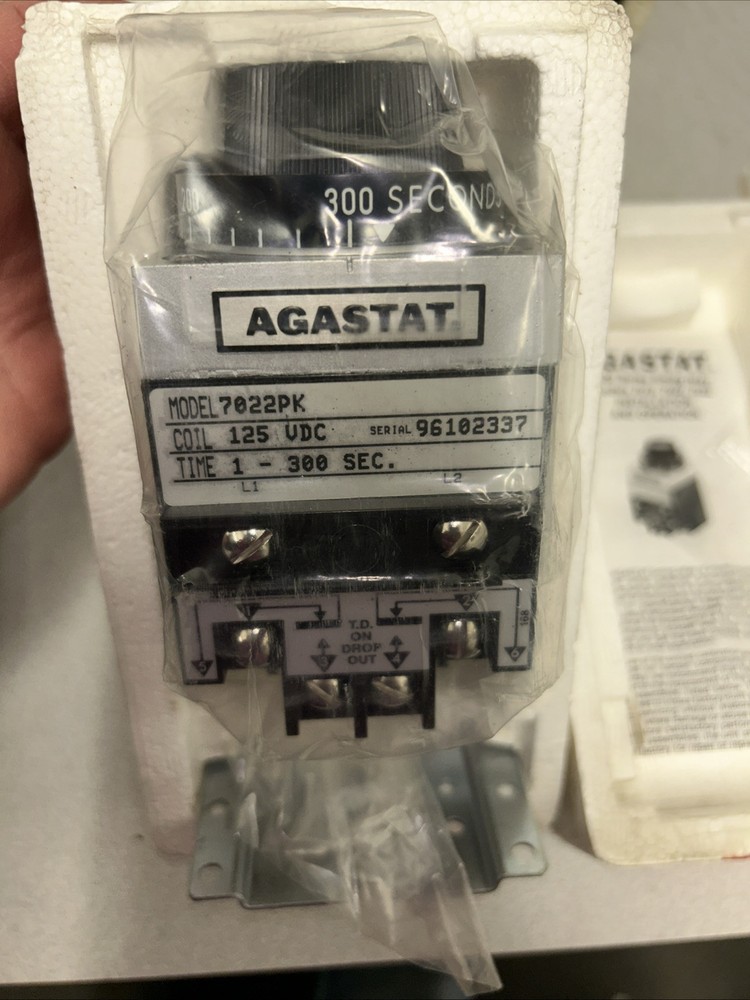 Agastat Time Delay Timer 7022PK