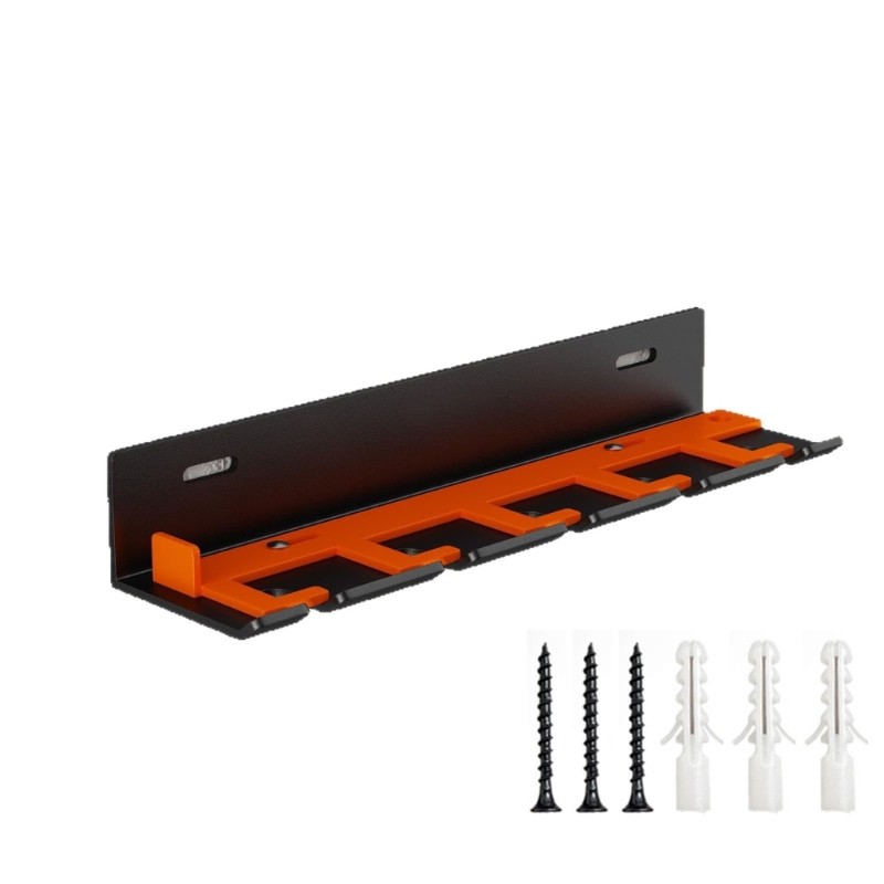 Secure Pneumatic Tool Storage Walls Mount Heavy Five Position organizers