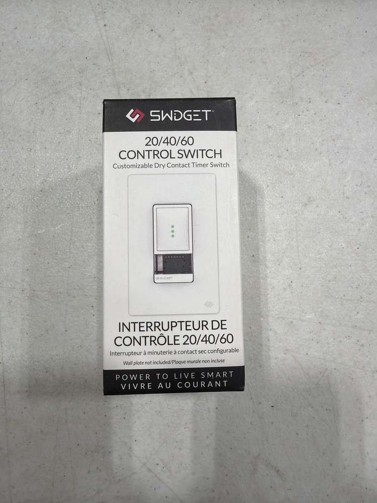 Panasonic S16008WA Swidget Single Pole Dry Contact Timer Smart Switch - N/A