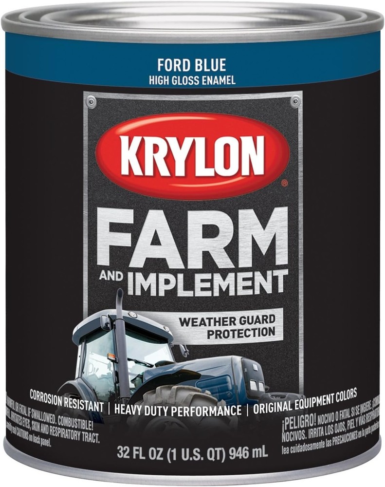 Krylon 2027 Ford Blue Farm & Implement Quart