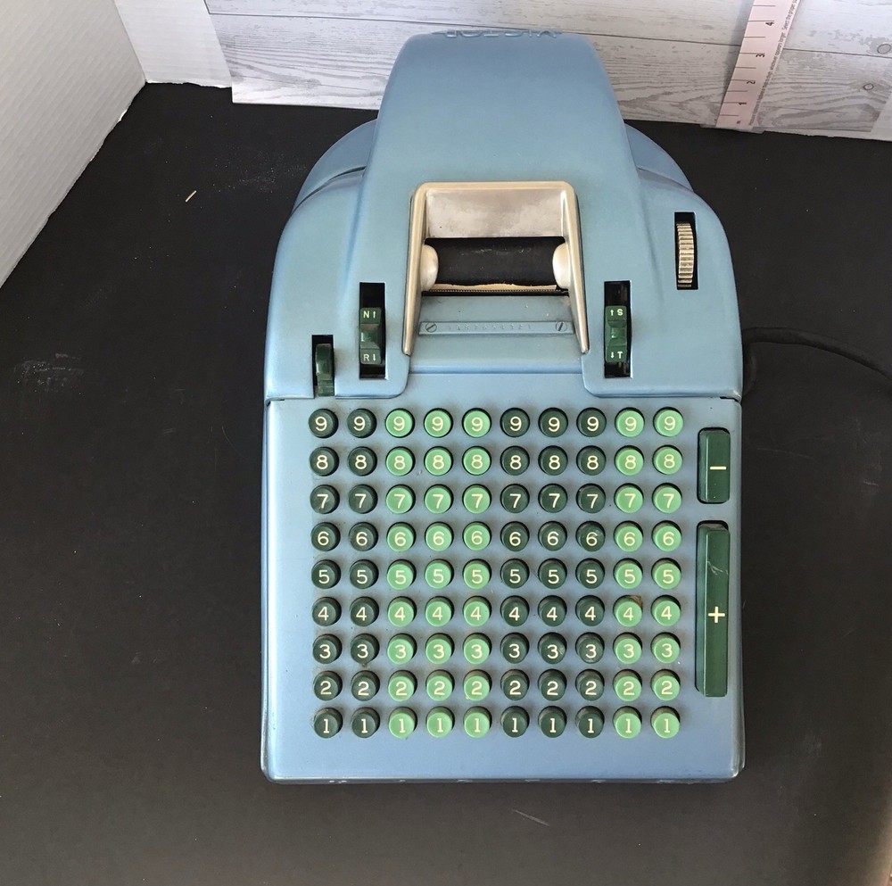Vintage Mechanical Calculator Adding Machine Retro Office Decor