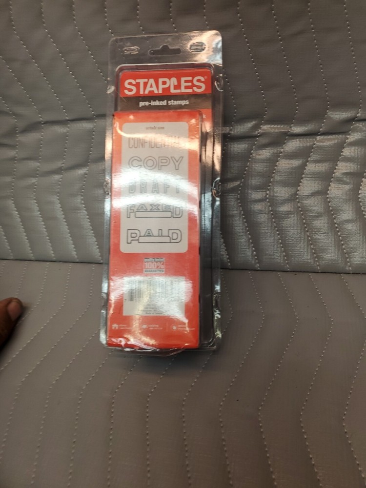 Staples Self Inking Stamp Bundle
