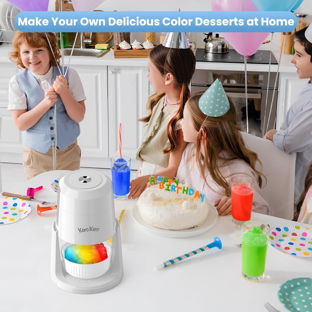 High-Quality Shaved Ice Machine - Create Refreshing Snow Cones Effortlessly