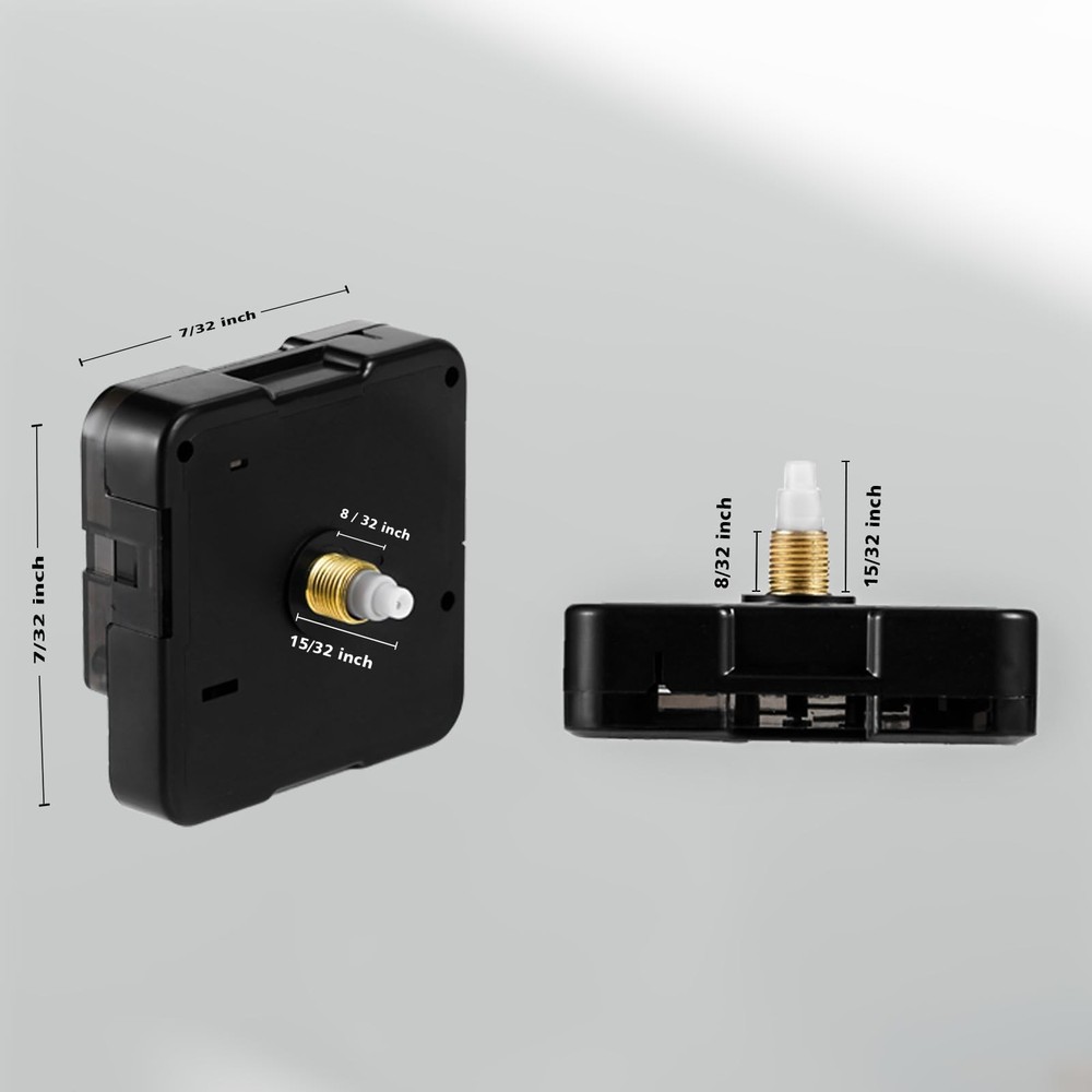 Clock Mechanism Replacement Battery Operated Silent Clocks Kit Include Clock ...