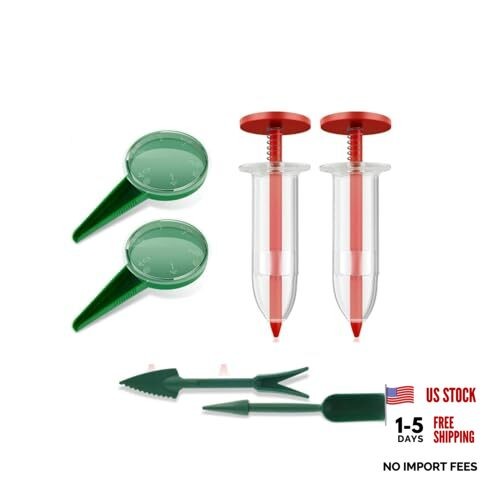 6Pcs Mini Sowing Seed Dispenser, Seed Planter Tool, Handheld Seed Planter,