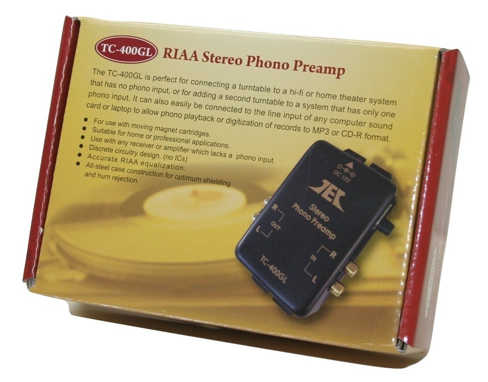 TEC TC-400GL RIAA Phono Preamp; Classic Style, Superior Performance