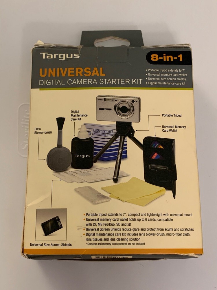Targus Universal 8 In 1 Digital Camera Starter Kit D2