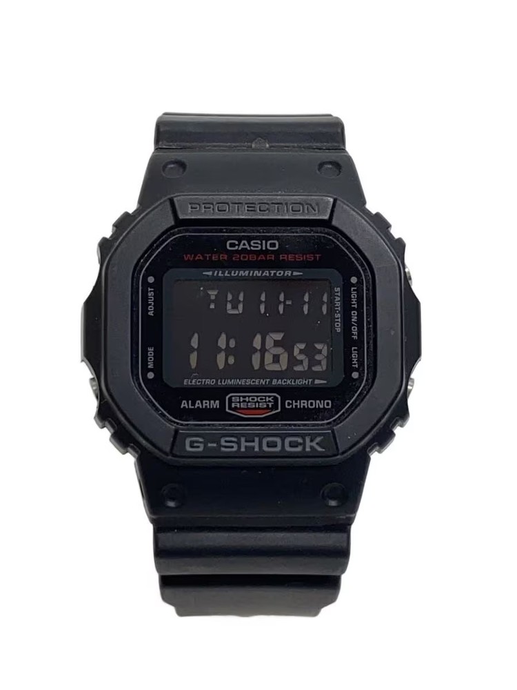 CASIO Quartz Watch G SHOCK Digital BLK BLK