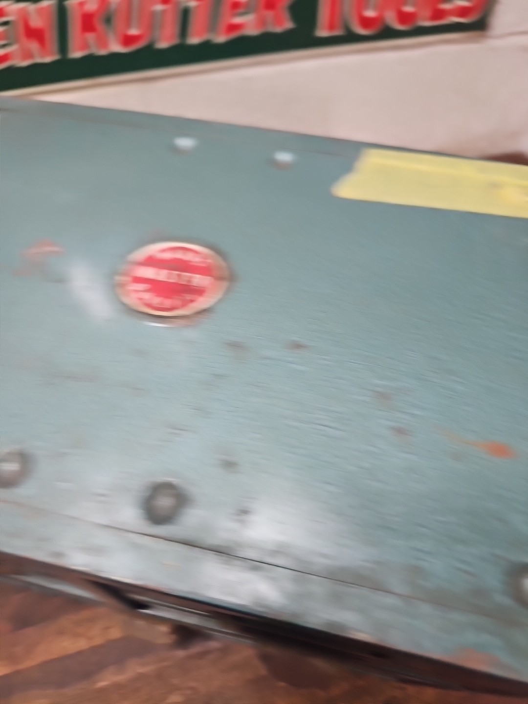 I5- Vintage WARDS MASTER QUALITY Metal 6 Drawer Small Parts Cabinet