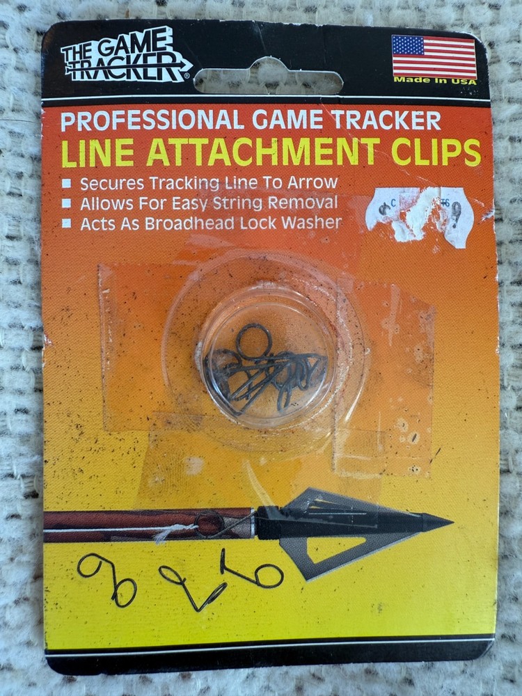 The Game Tracker Professional Line Attachment Clips