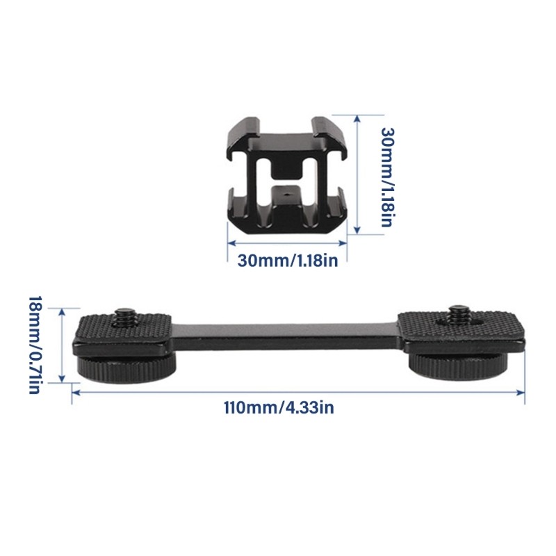 Attachment 3 in 1 Hoteshoe Mount Bracket Holder Stand Metal Constructions