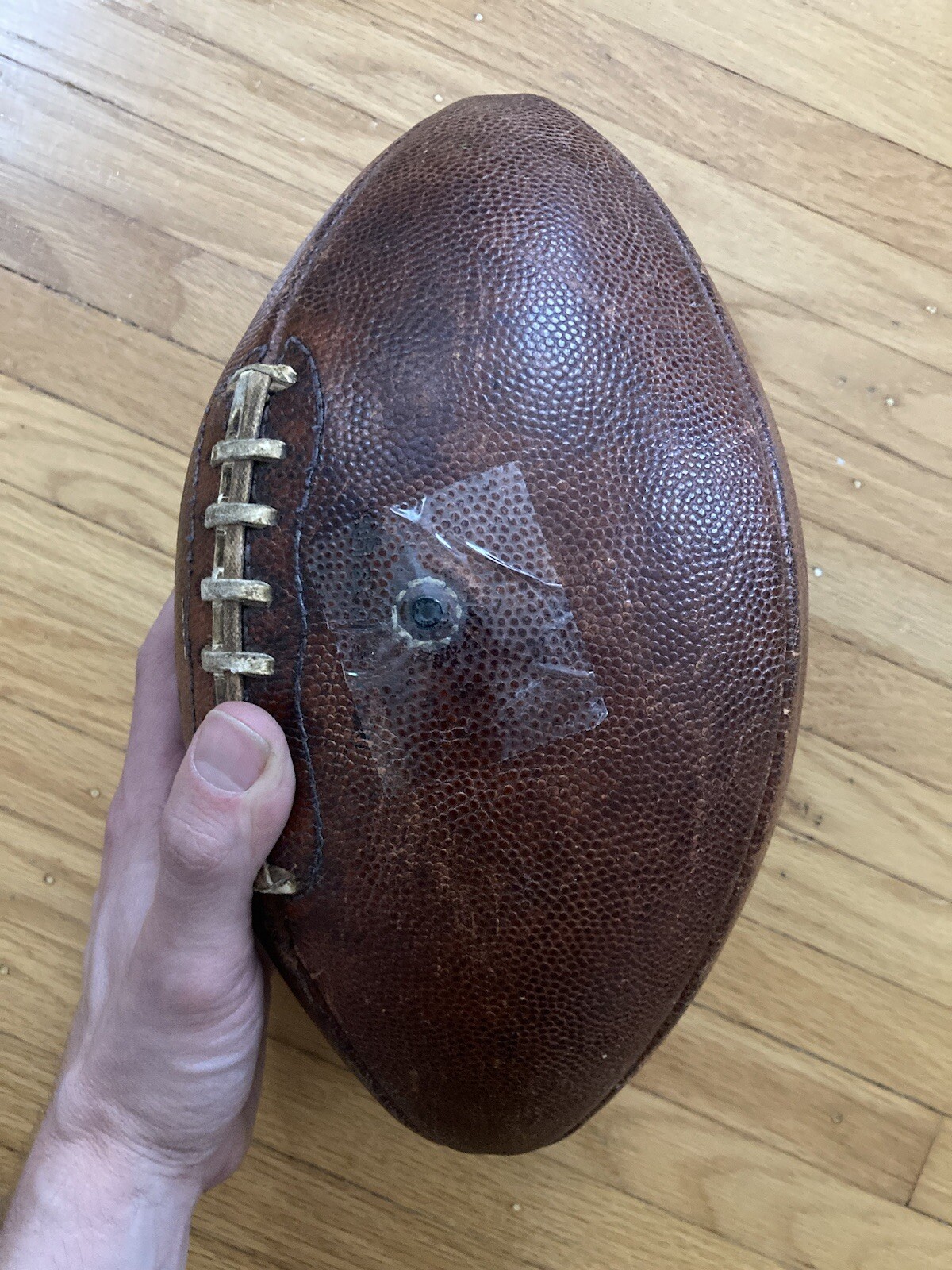 original 1960's AFL AMERICAN FOOTBALL LEAGUE actual GAME USED FOOTBALL J5-V