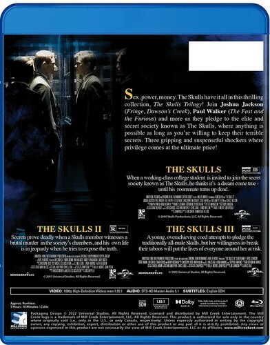 The Skulls Trilogy [New Blu-ray]