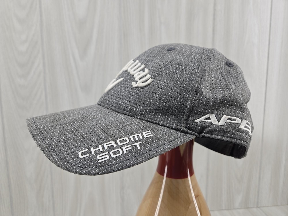 Callaway Apex Chrome Soft Odyssey Flexfit Hat Cap Gray