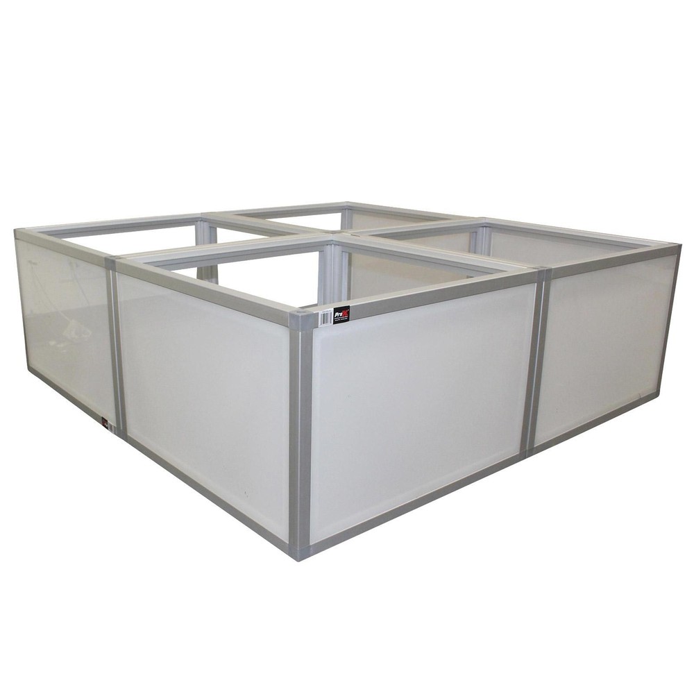 ProX Acrylic Sturdy DJ Party Platform Riser / Mini Stage 16" High Section