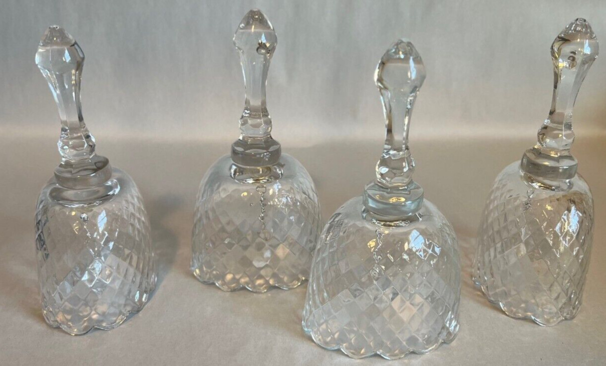 Vintage  Fenton Bells Set of 4
