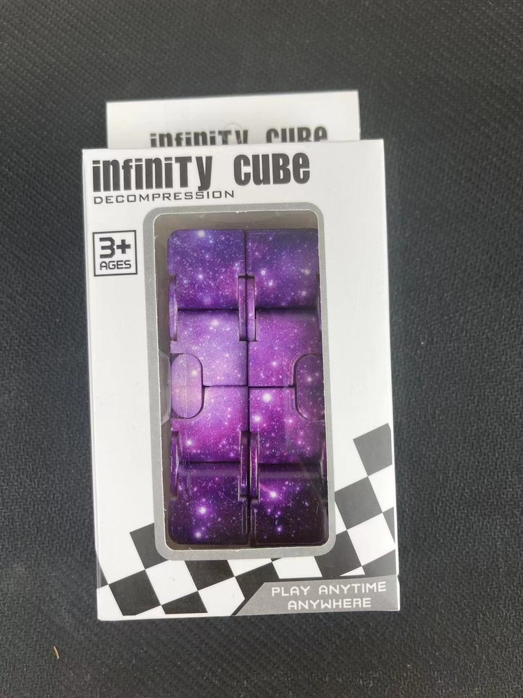 Fidget Infinity Cube - Essential EDC Tool for Stress Relief & Anxiety