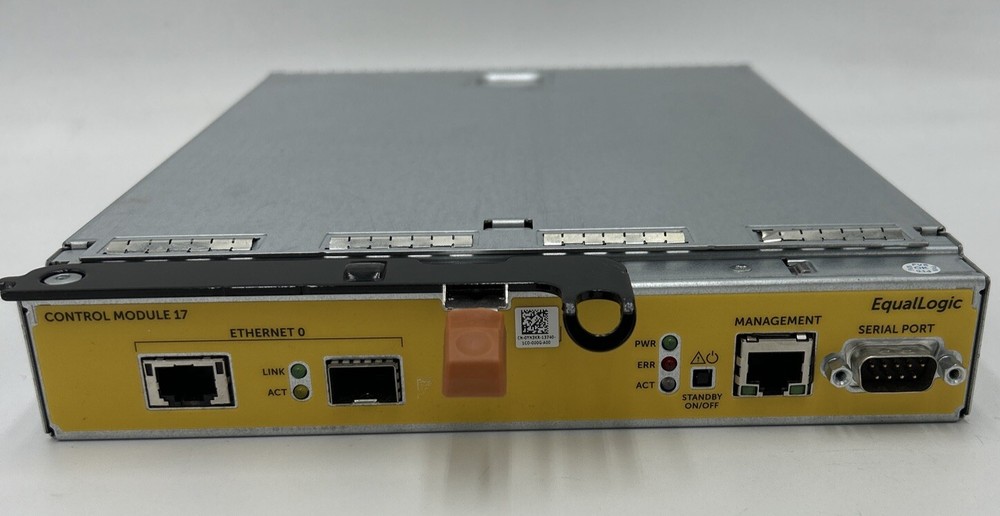 Dell 0YN3KR EqualLogic Type 17 SAS 10Gb Controller Module for PS4100 Series