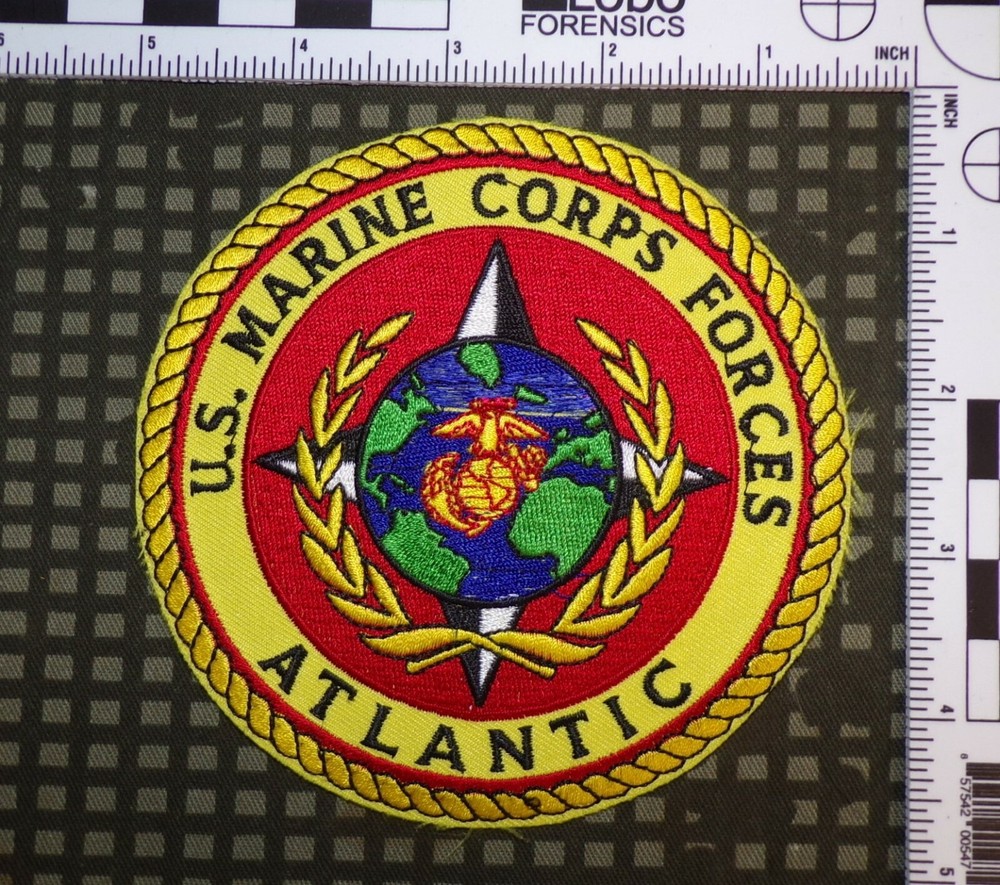 USMC US Marine Forces Atlantic MARFORLANT Full Color Patch