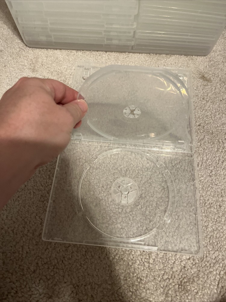 3 Disc Clear DVD Case - Buy One Or More
