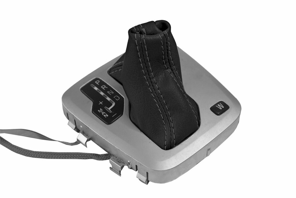 Automatic Shift Boot Cover Leather for Volvo XC90 2003-2014 Black