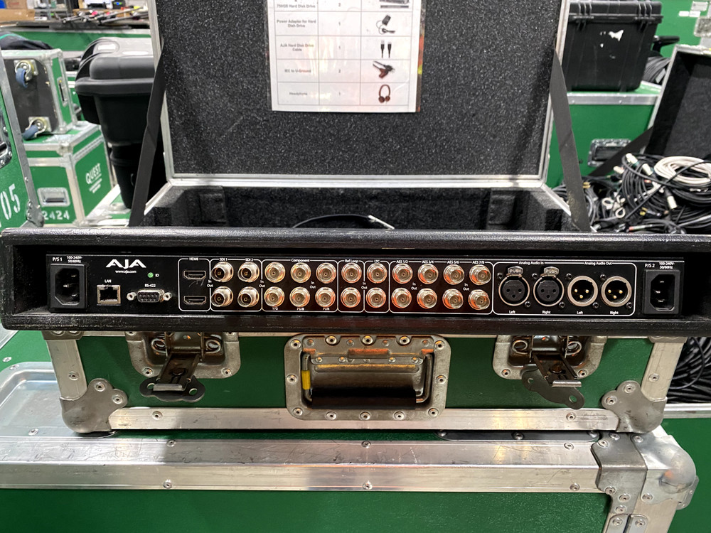 Aja ki pro rack