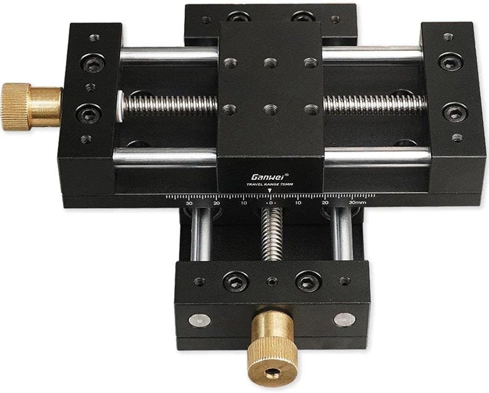 Precision X/Y Sliding Table Manual straight Linear Stage Translation Assemble US