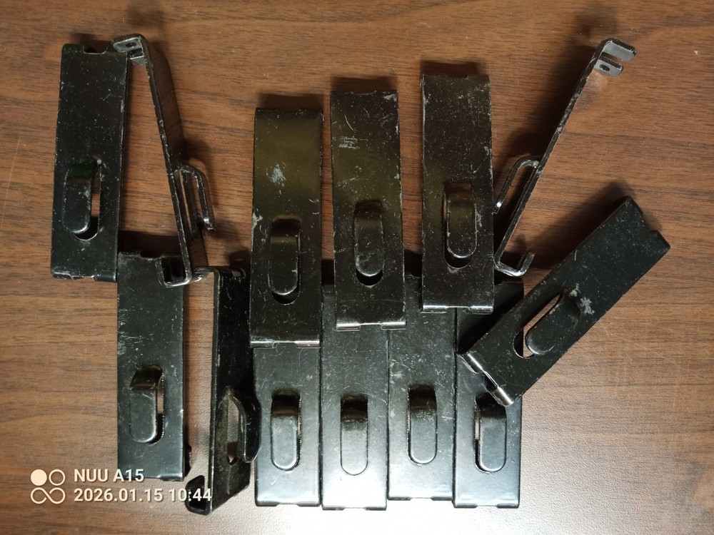 20 Pieces Black Gridwall Utility Hook For Grid Panel Display