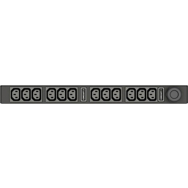 Vertiv Rack PDU, Basic, Horizontal, 30A, 208V, [12]C13 (vp9571a)