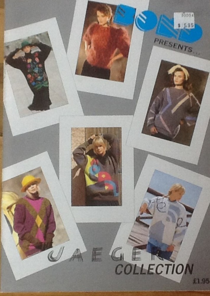 Jaeger Collection Bond / USM / Ultimate Sweater Machine knitting Pattern Book