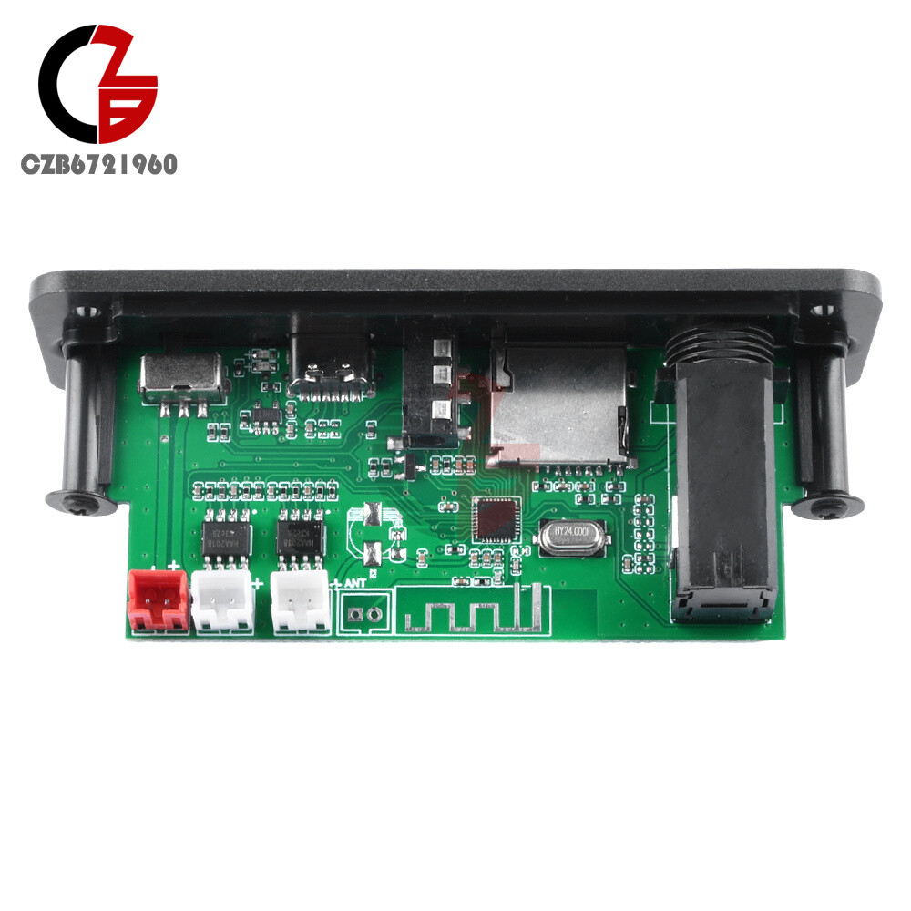 MP3 Bluetooth5.3 Power Amplifier Decoder Board USB TF FM Radio 2*3W Audio Player