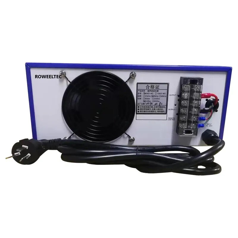Ultrasonic Generator 0-600W Adjustable 20-40KHz Adjustable Cleaning Application