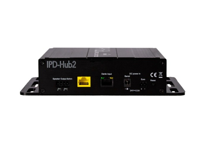 IPD-HUB 2 2-Channel DSP Amplifier/Powered Dante