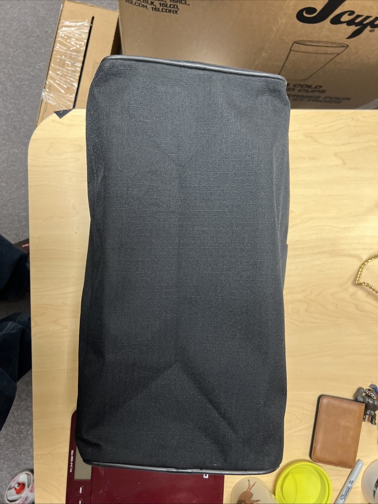 JEEP black duffle bag 16x9x9