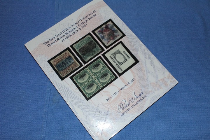 Siegel Auction March 2016 David Price #1118 INCLUDES REALIZATIONS BlueLakeStamps