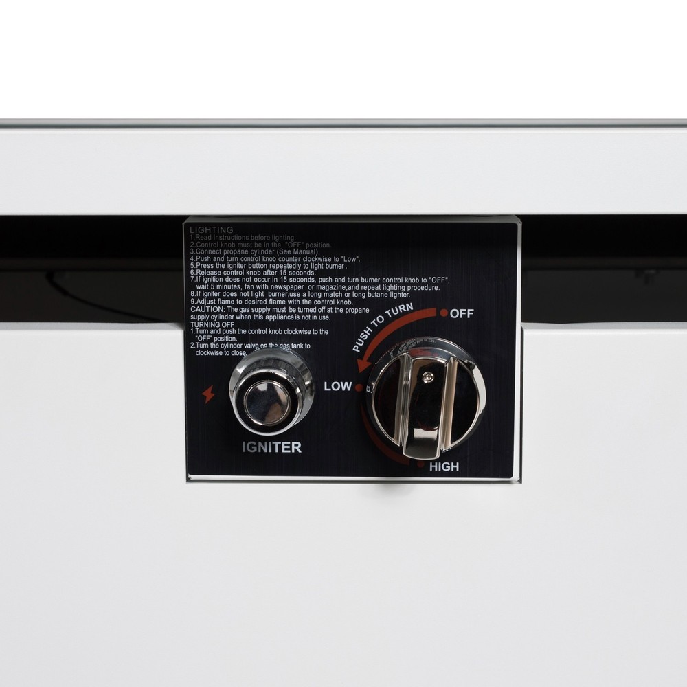 42" Steel Outdoor Fire Pit Table with Lid - 25" Height, Rectangular Design