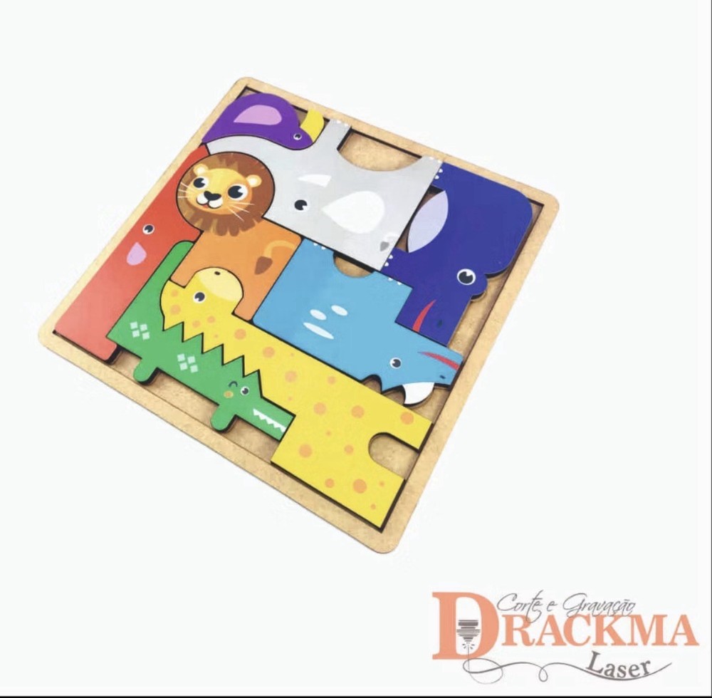 Animals Puzzle Thinking Smart