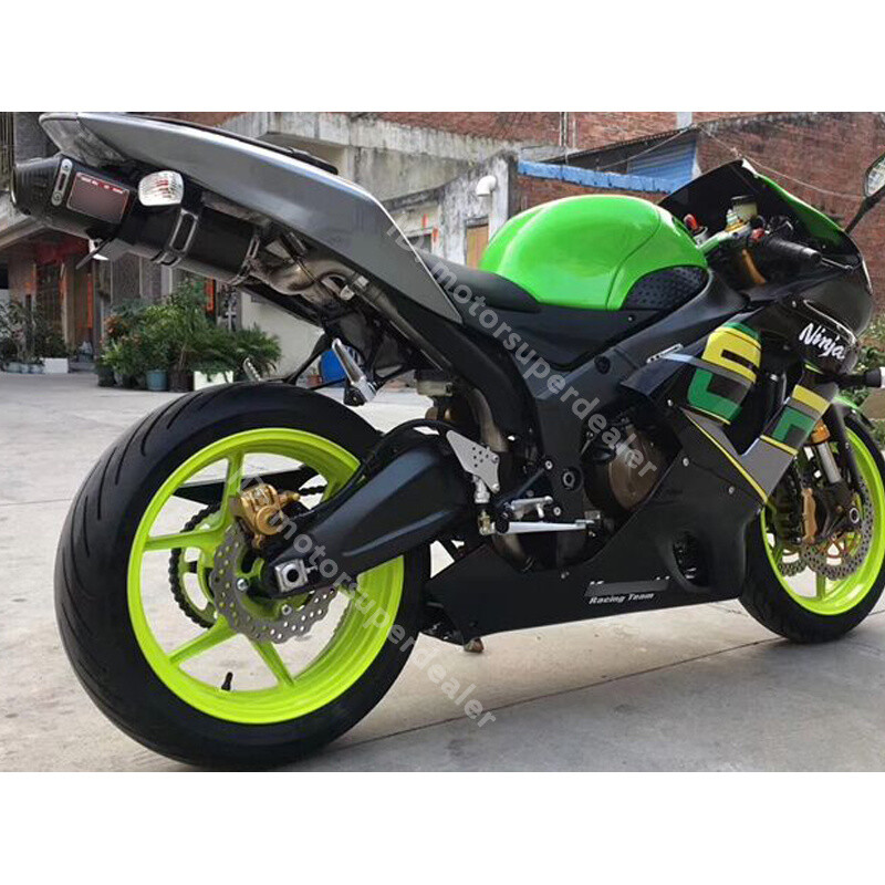 Slip on System Modified Exhaust for Kawasaki Ninja ZX6R 2004 2005 2006 2007 2008