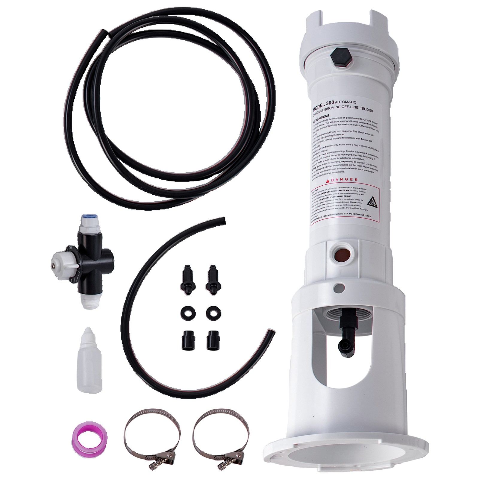 R171016 Rainbow 300 Automatic Chlorine/Bromine Off-Line Pool and Spa Feeder