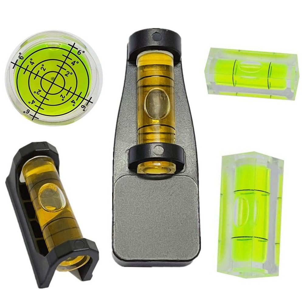 5Pc Gunsmith Level Gunsmithing Tools Scope Mounting Leveling Kit w/Magnetic Base