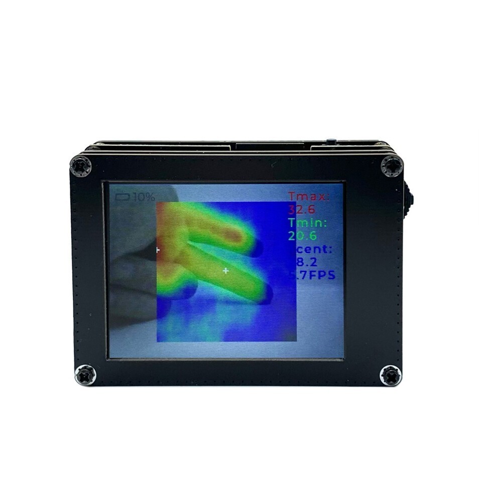 Thermometer Infrared Thermal Imager Visible Light Heating Detect Imaging Camera