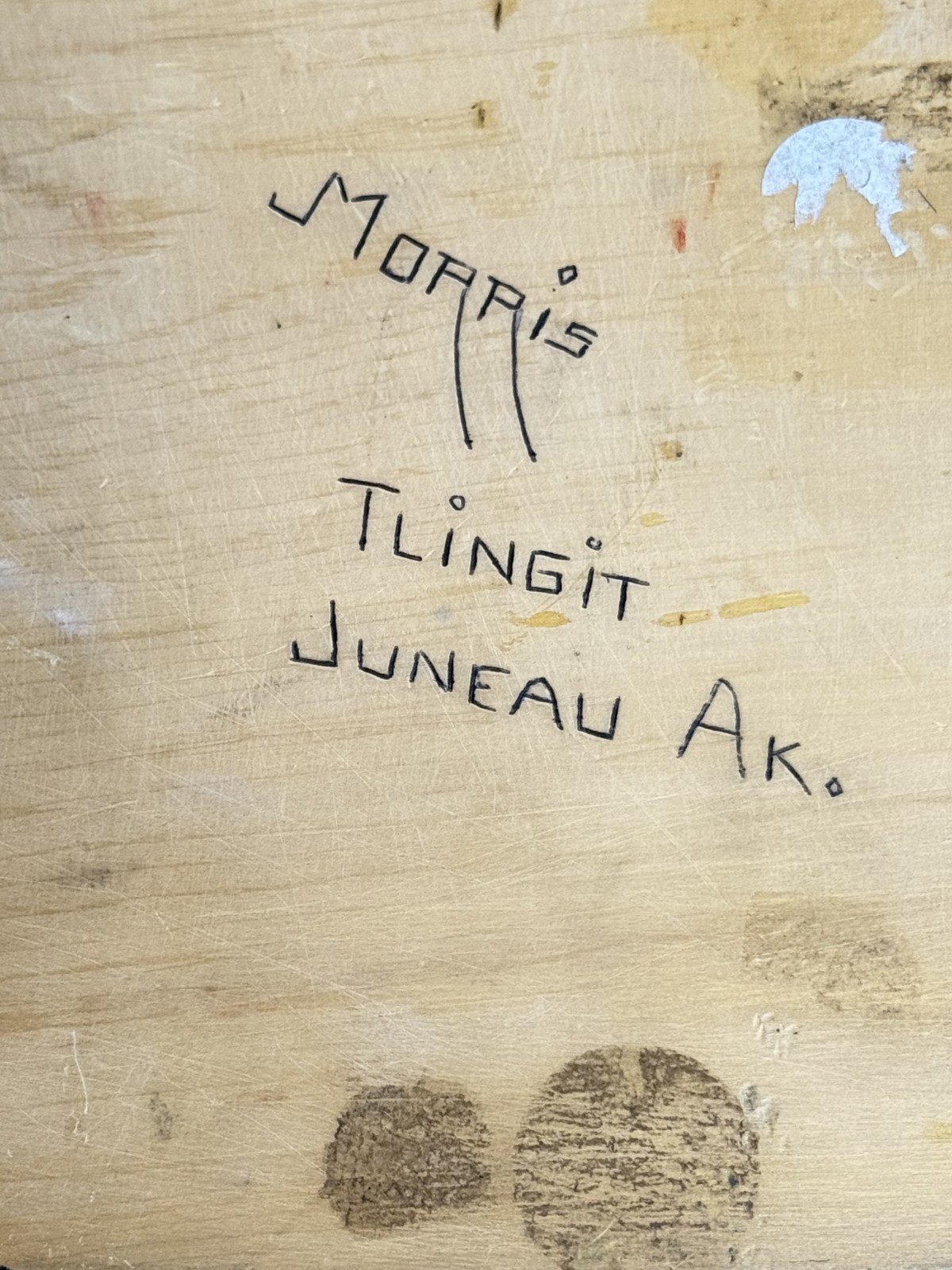 Vintage Northwest Coast Tlingit Carved Cedar Grease Bowl First Nations 11"