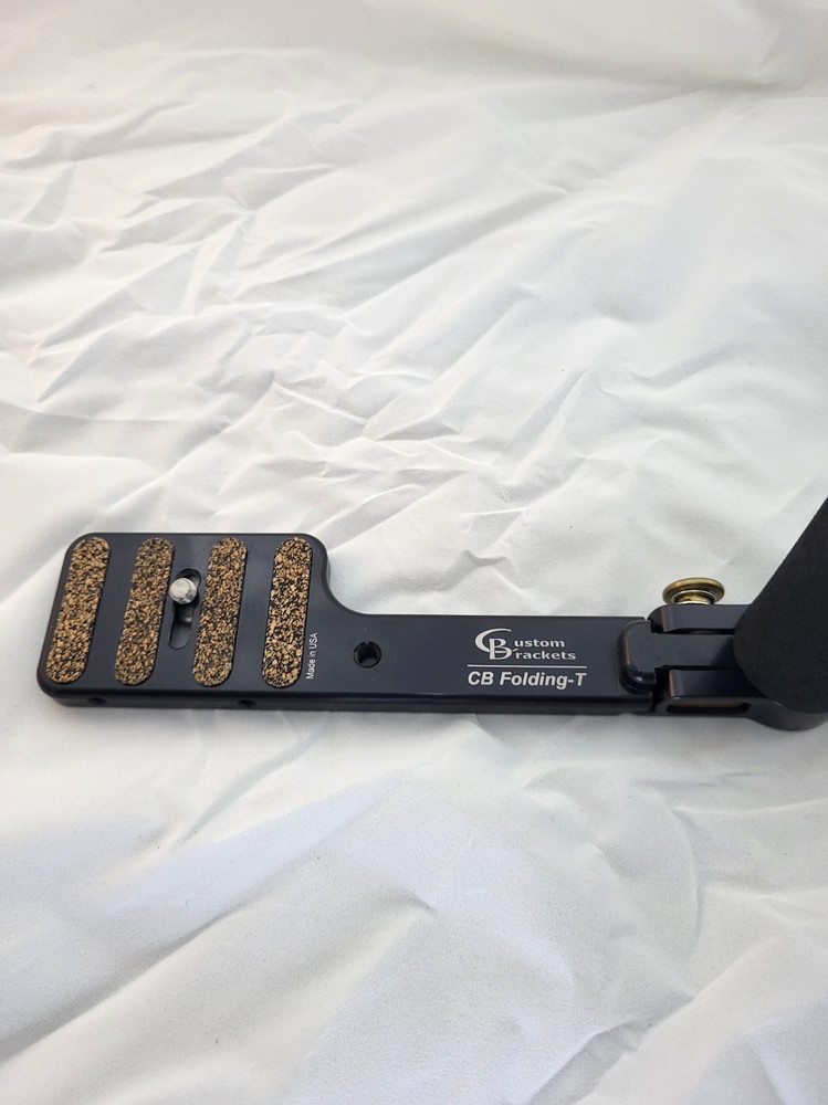 Custom Brackets CB Folding-T Camera Flash Bracket
