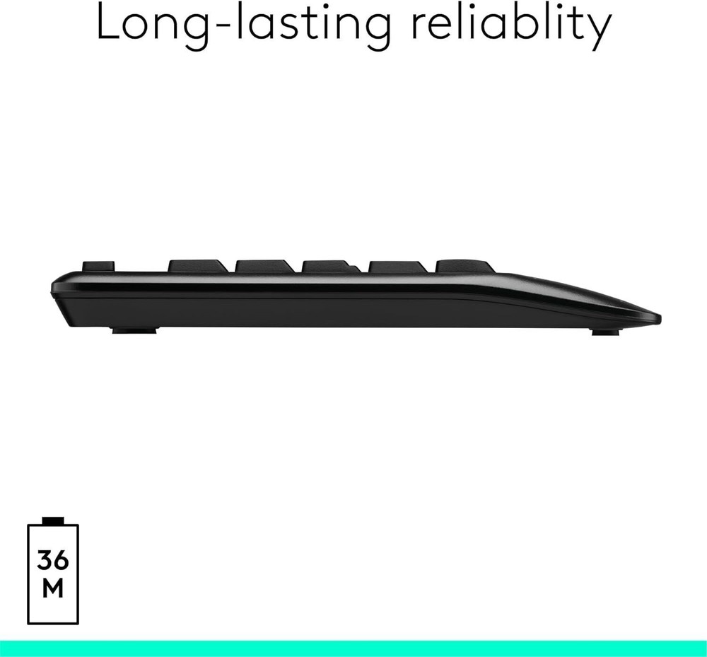 Logitech MK345 Wireless Keyboard and Mouse Combo - French Version