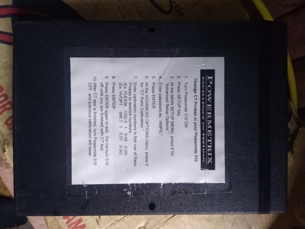 Powermite 310 3 Phase Analyzer