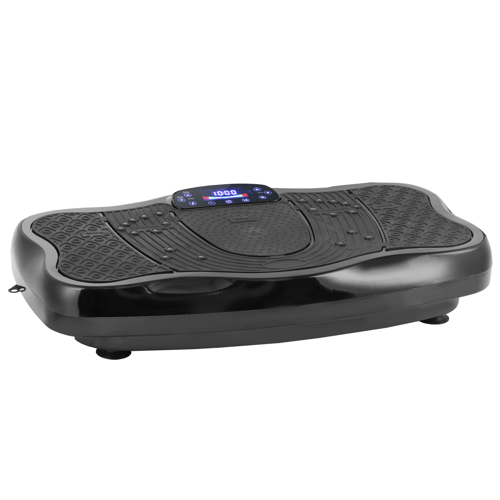 Vibration Plate Exercise Machine 330 Lbs Weight Capacity for Weight Loss Black