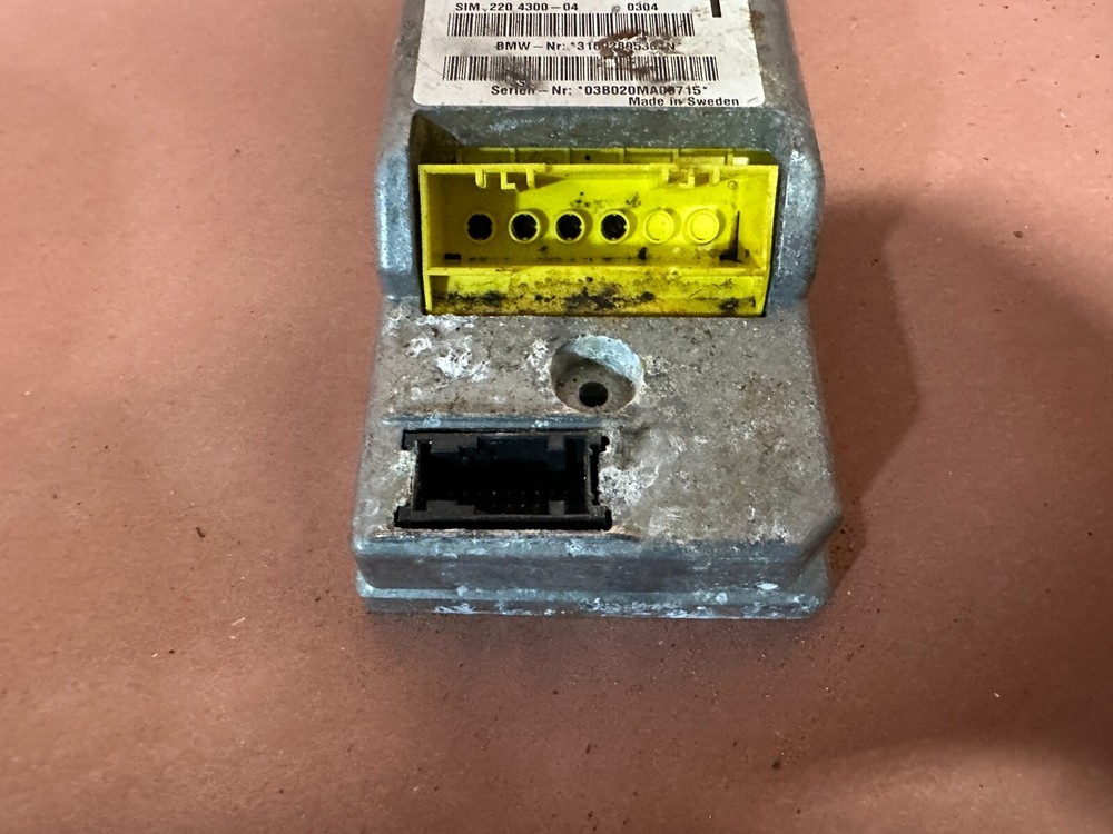 BMW E85 Z4 Main Safety Control Module Computer Unit OEM #TNH